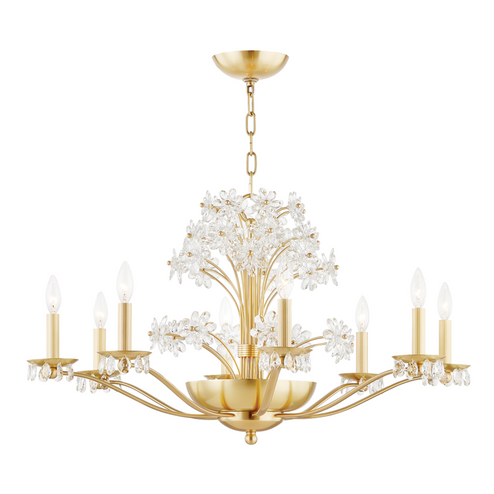10 LIGHT CHANDELIER (57|4438-AGB)