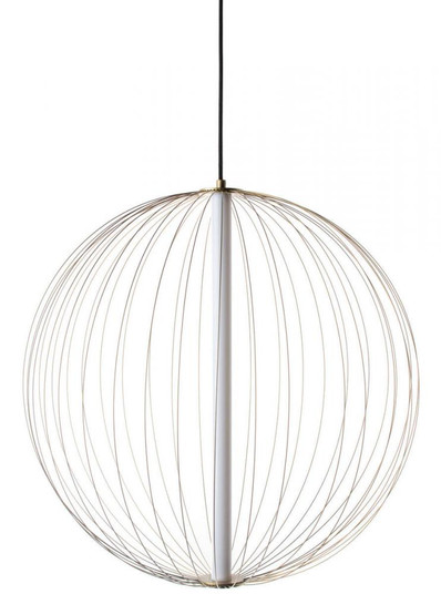 Delano 20'' Sphere Pendant in Gold (4450|HF8211-GL)