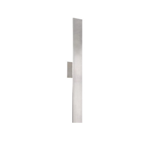 Vesta 28-in Brushed Nickel dimmable LED All-terior (Indoor/Outdoor) Wall Light (461|AT7928-BN)