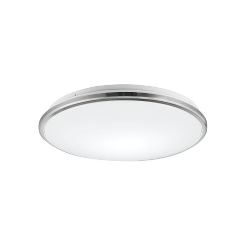 Brook 11-in Chrome Dimmable LED Flush Mount (461|FM43311-CH)
