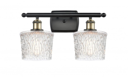 Niagara - 2 Light - 17 inch - Black Antique Brass - Bath Vanity Light (3442|516-2W-BAB-G402)