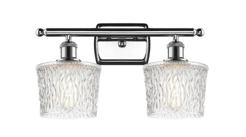 Niagara - 2 Light - 17 inch - Polished Chrome - Bath Vanity Light (3442|516-2W-PC-G402)