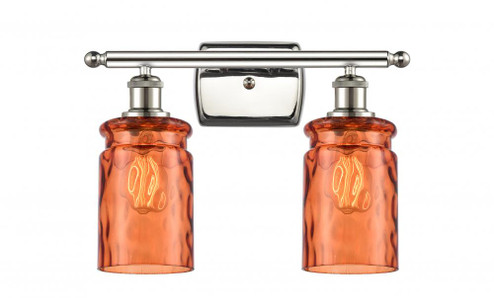 Candor 2 Light Bath Vanity Light (3442|516-2W-PN-G352-TUR)