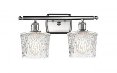 Niagara - 2 Light - 17 inch - Brushed Satin Nickel - Bath Vanity Light (3442|516-2W-SN-G402)