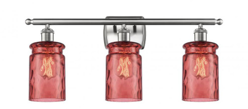 Candor 3 Light Bath Vanity Light (3442|516-3W-SN-G352-RD-LED)