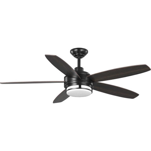 Albin Collection 54'' Indoor/Outdoor Five-Blade Black Ceiling Fan (149|P250036-031-30)