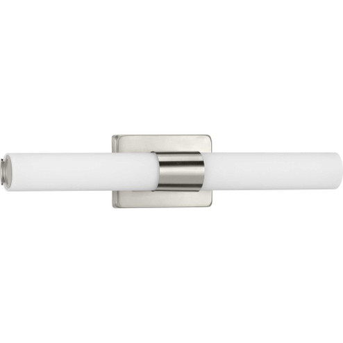 Blanco LED Collection 22'' Brushed Nickel Etched White Glass Modern Bath Vanity Light (149|P300150-009-30)