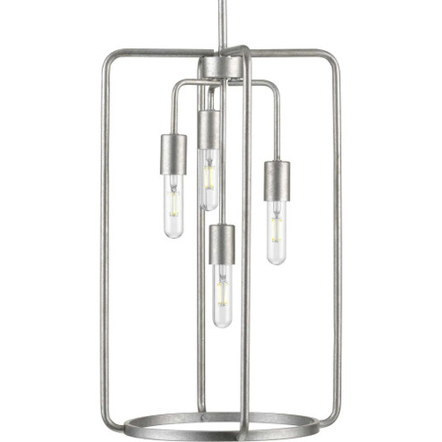 Bonn Collection Four-Light Galvanized Finish Farmhouse Pendant Light (149|P500224-141)