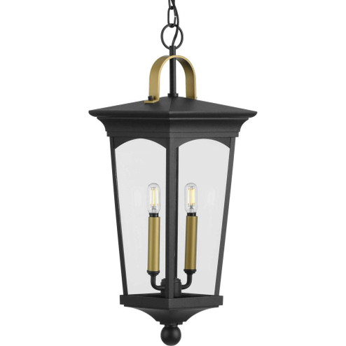 Chatsworth Collection Black Two-Light Hanging Lantern (149|P550067-031)