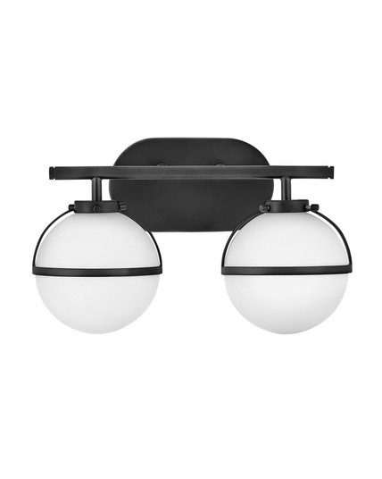 Small Two Light Vanity (87|5662BK-LL)