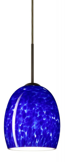 Besa Lucia LED Pendant Blue Cloud Bronze 1x9W LED (127|1JC-169786-LED-BR)