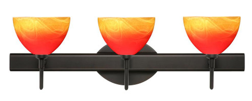 Besa Wall Brella Bronze Solare 3x5W LED (127|3SW-4679SL-LED-BR)