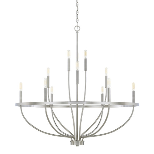 12 Light Chandelier (42|428501BN)