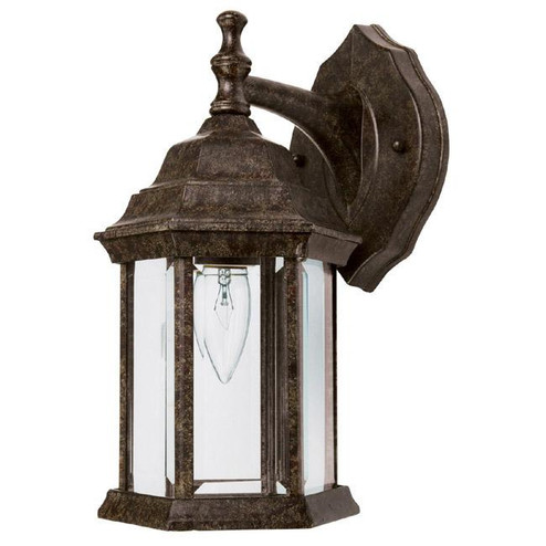 1 Light Outdoor Wall Lantern (42|9830BK)