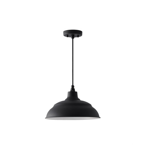 1 Light Outdoor Hanging Lantern (42|936311BK)