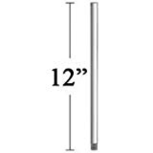 12'' Downrod in Brushed Satin Nickel (20|DR12BN)