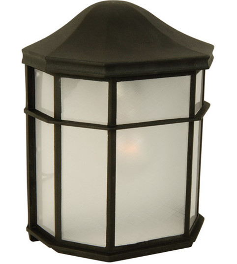 Contractor's 1 Light Small Outdoor Wall Mount in Textured Black (20|Z103-TB)