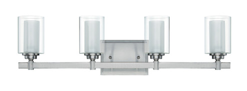 Celeste 4 Light Vanity in Brushed Polished Nickel (20|16727BNK4)