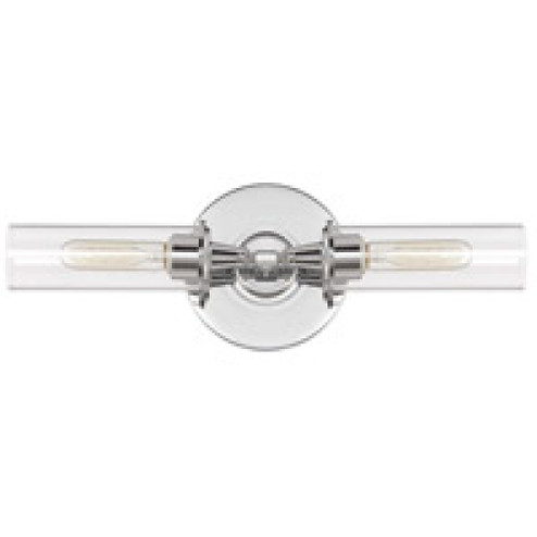 Modina 2 Light Linear Wall Sconce in Chrome (20|38002-CH)