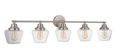 Essex 5 Light Vanity in Brushed Polished Nickel (20|19548BNK5)