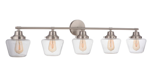 Essex 5 Light Vanity in Brushed Polished Nickel (20|19548BNK5)