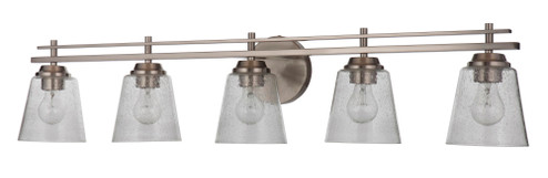 Drake 5 Light Vanity in Brushed Polished Nickel (20|19642BNK5)