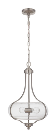 Serene 2 Light Pendant in Brushed Polished Nickel (20|49992-BNK)