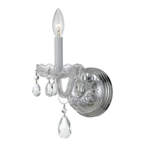 Traditional Crystal 5'' Hand Cut Crystal Polished Chrome Sconce (205|1031-CH-CL-MWP)