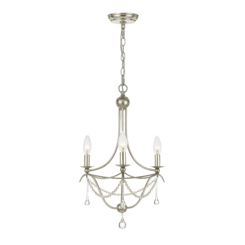 Metro 15.5'' Antique Silver Chandelier (205|423-SA)