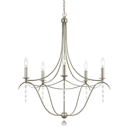 Metro 27.5'' Antique Silver Chandelier (205|435-SA)