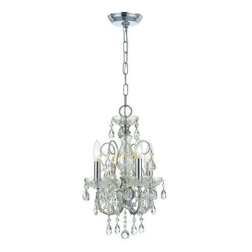 Imperial 12'' Swarovski Spectra Crystal Polished Chrome Chandelier (205|3224-CH-CL-SAQ)