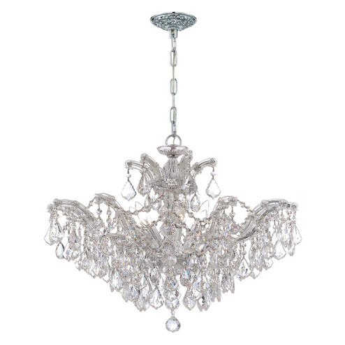 Maria Theresa 6 Light Spectra Crystal Polished Chrome Chandelier (205|4439-CH-CL-SAQ)