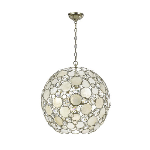 Palla 22'' Antique Silver Chandelier (205|529-SA)