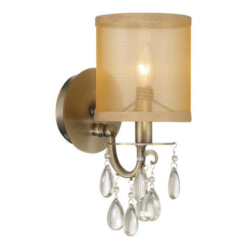 Hampton 5.5'' Drum Shade Antique Brass Sconce (205|5621-AB)