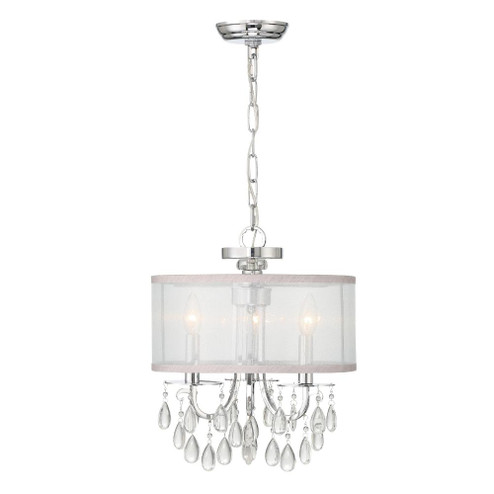 Hampton 14'' Drum Shade Polished Chrome Chandelier (205|5623-CH)