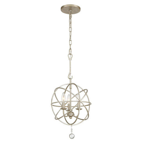 Solaris 12.5'' Olde Silver Chandelier (205|9225-OS)