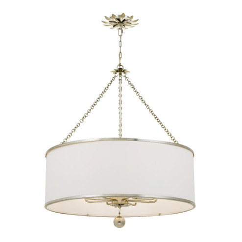 Broche 29'' Antique Silver Chandelier (205|515-SA)
