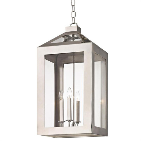 Brian Patrick Flynn for Crystorama Hurley 4 Light Polished Nickel Chandelier (205|6054-PN)