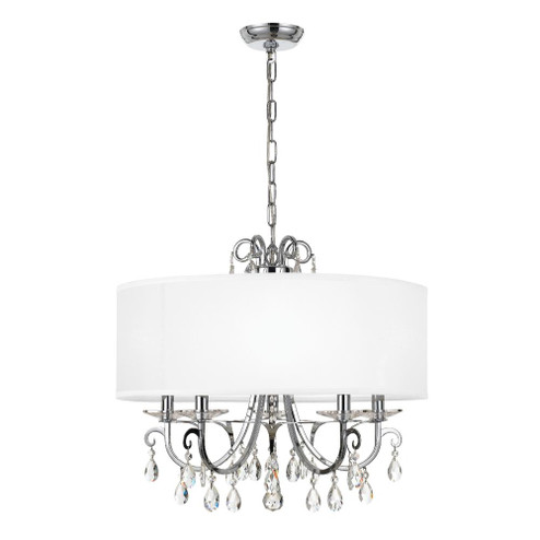 Othello 24'' Hand Cut Crystal Polished Chrome Chandelier (205|6625-CH-CL-MWP)
