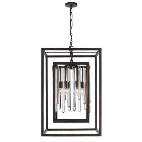 Hollis 21'' Forged Bronze Chandelier (205|8409-FB)