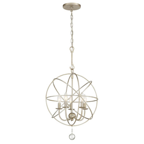 Solaris 17'' Olde Silver Chandelier (205|9224-OS)