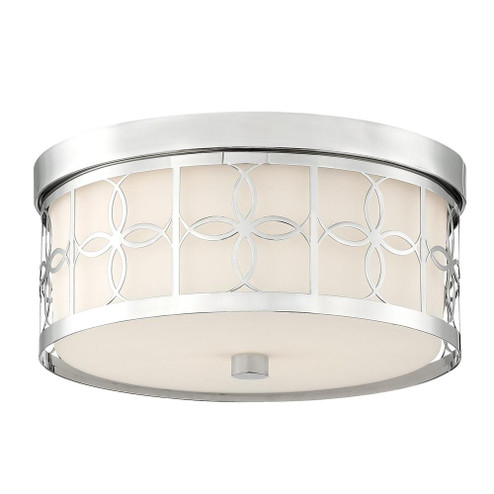 Anniversary 13.5'' Polished Nickel Flush Mount (205|ANN-2105-PN)