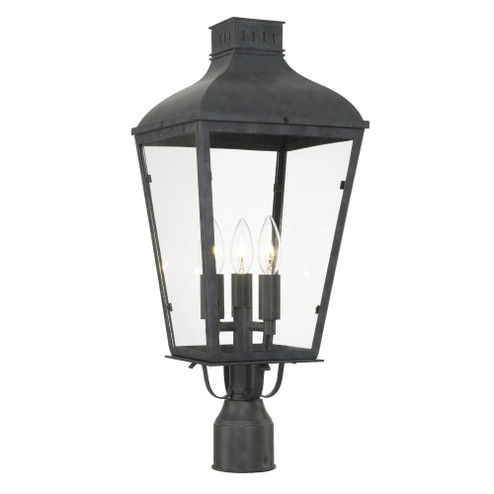 Dumont 3 Light Graphite Outdoor Post (205|DUM-9807-GE)
