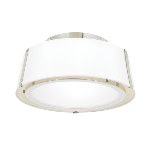 Fulton 12'' Polished Nickel Semi Flush Mount (205|FUL-903-PN)
