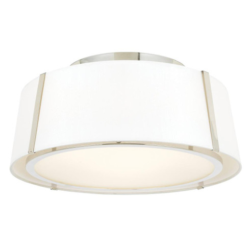 Fulton 18'' Polished Nickel Semi Flush Mount (205|FUL-905-PN)