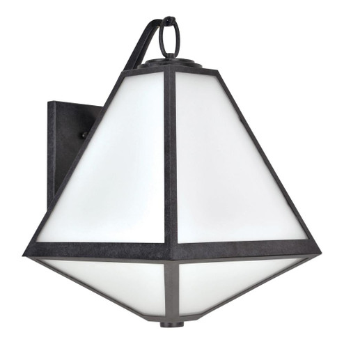 Brian Patrick Flynn Glacier 14'' Black Charcoal Outdoor Sconce (205|GLA-9702-OP-BC)