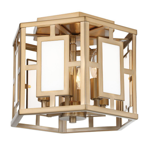 Libby Langdon Hillcrest 12'' Vibrant Gold Semi Flush Mount (205|HIL-990-VG)