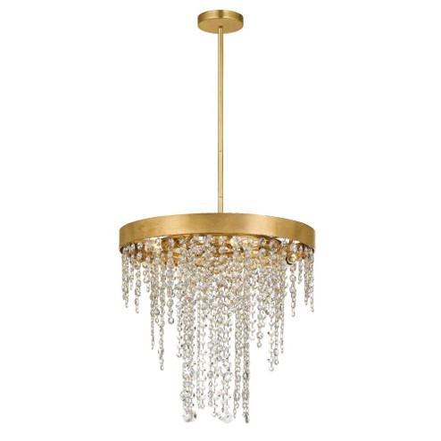Winham 20'' Hand Cut Crystal Antique Gold Chandelier (205|WIN-615-GA-CL-MWP)