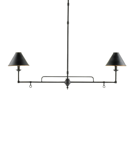Prosperity Black Rectangular Chandelier (92|9000-0114)