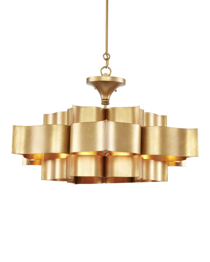 Grand Lotus Large Gold Chandelier (92|9494)